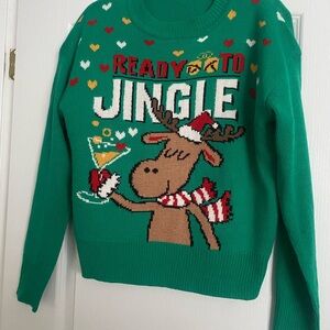 Ardene Green Knit Sweater